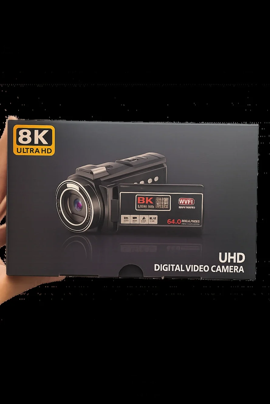 64MP 18X Digital Camera 3.0 inch Flip Screen Camcorder Vlogging